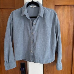 Madewell Hartfield Corduroy Button-Up Shirt